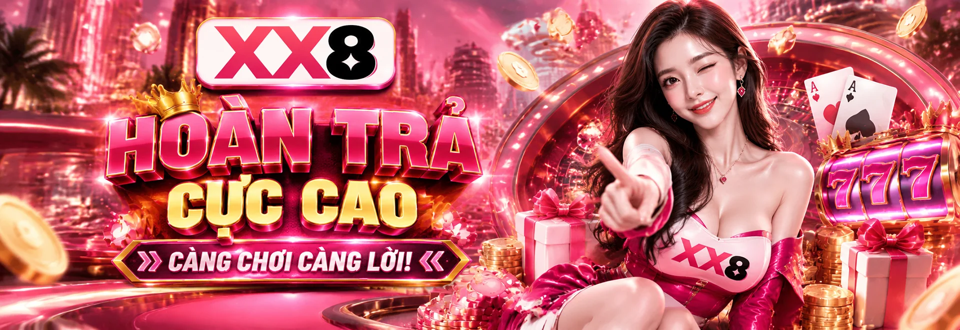 Banner xx8 khuyến mãi